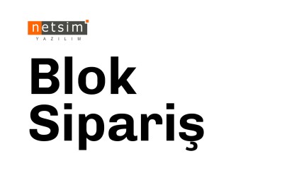 Ofisnet Blok Sipariş